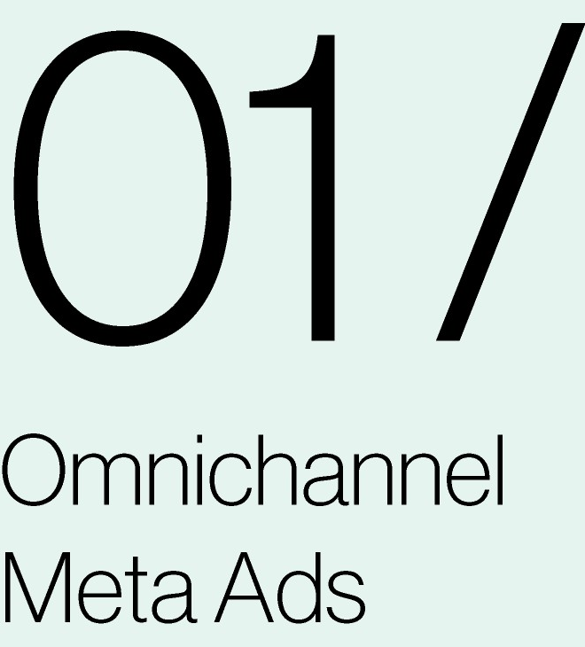 01 / Omnichannel Meta Ads