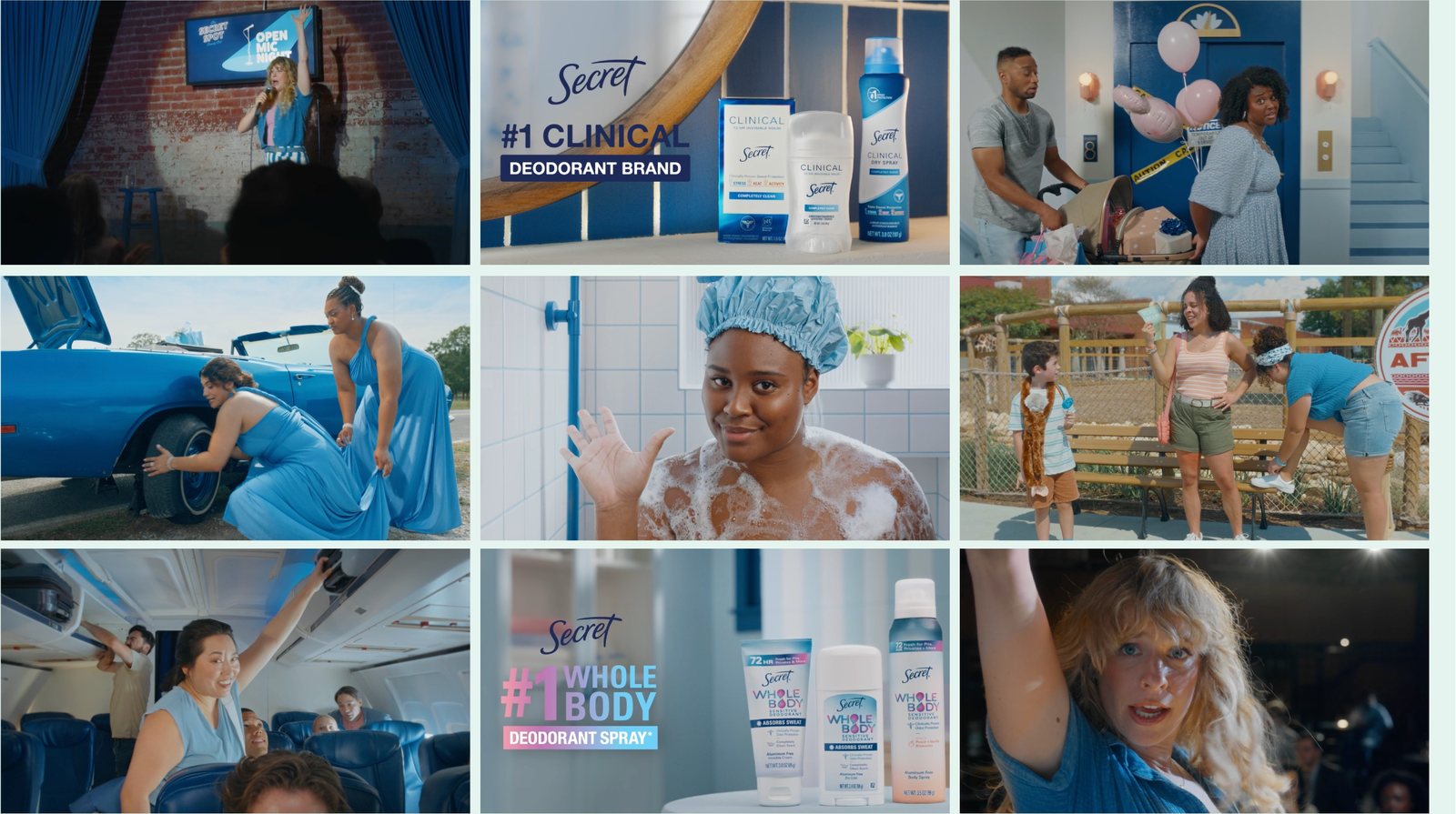 Secret Clinical + Whole Body Labels Refresh Launch