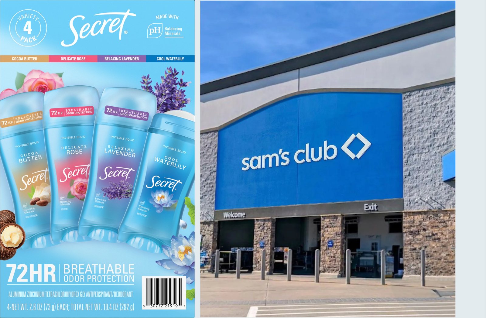 Secret Variety Packs Launch at Sam's Club